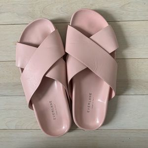 Everlane Leather Crossover Sandals